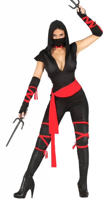 Costume de Ninja Noir Dames