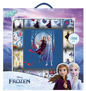 Jeu d'autocollants Frozen grand format