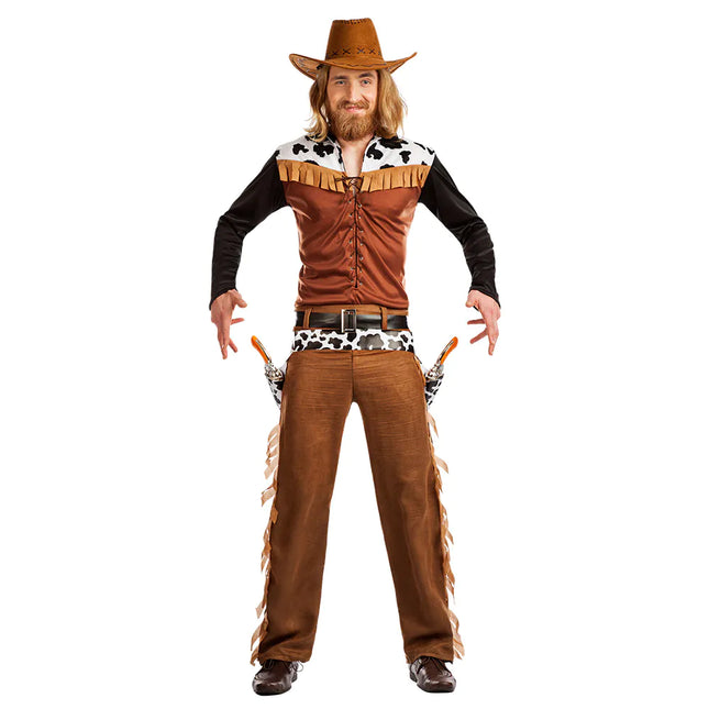 Costume de cow-boy homme brun