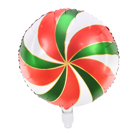 Ballon à l'hélium Candy Green Red Empty 35cm