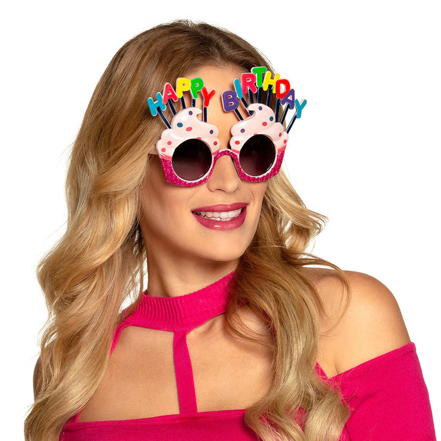 Lunettes de fête Happy Birthday