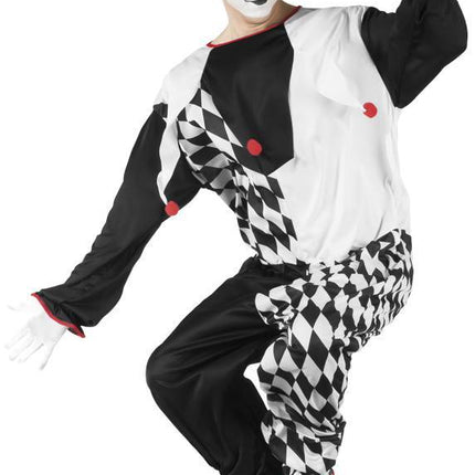 Costume de clown Jester M/L