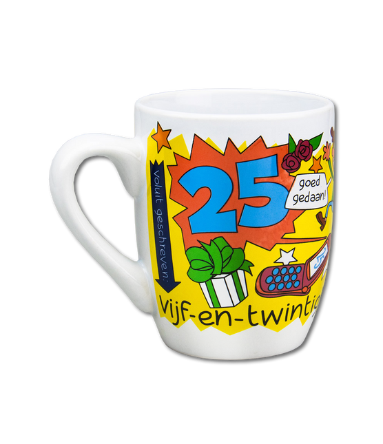 Mug 25 ans 12cm