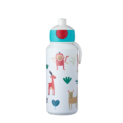 Bouteille à boire Pop-Up Campus 400ml Animal Friends