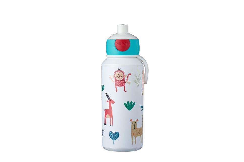 Bouteille à boire Pop-Up Campus 400ml Animal Friends