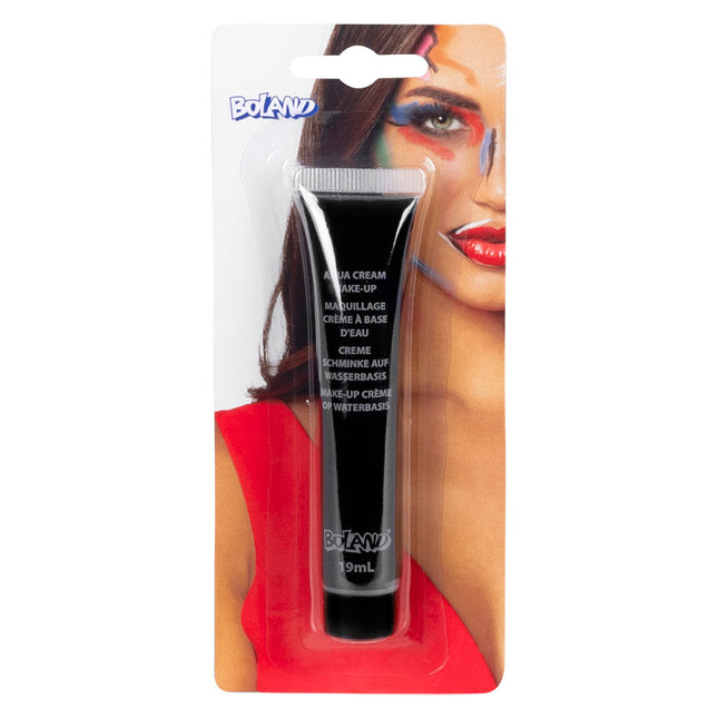 Peinture à base d'eau pour le visage Noir 19ml