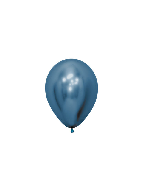 Ballons de baudruche Reflex Blue 12cm 50pcs