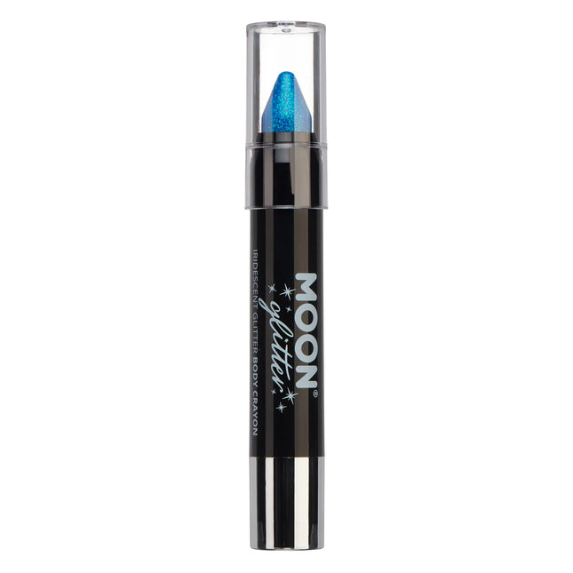 Crayons pour le corps irisés Moon Glitter bleu 3.2g