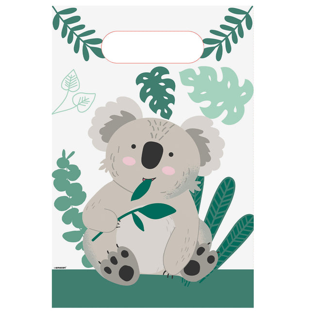 Sacs de fête Koala 23cm 8pcs