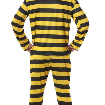 Copsuit Yellow Black Men