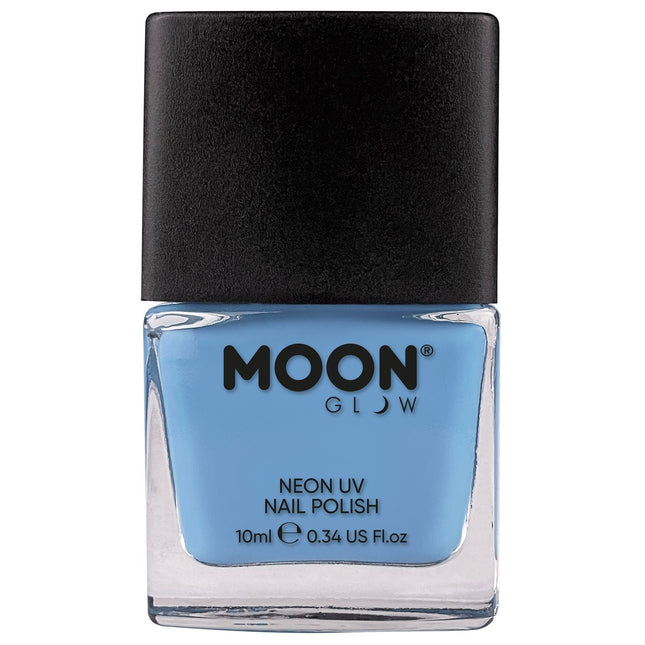 Moon Glow Vernis à ongles UV pastel néon bleu pastel 14ml