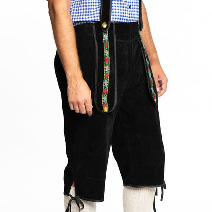 Lederhosen Lang Black