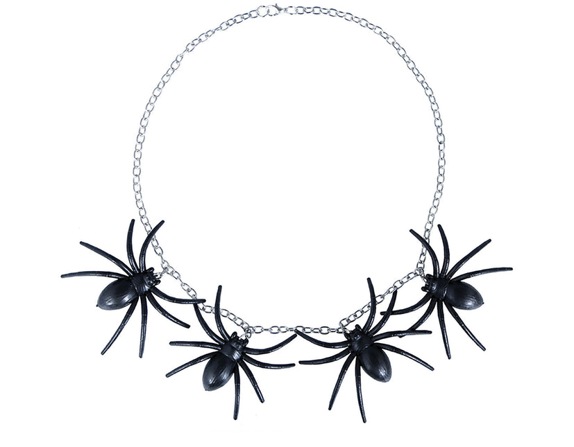 Collier d'Halloween Araignées