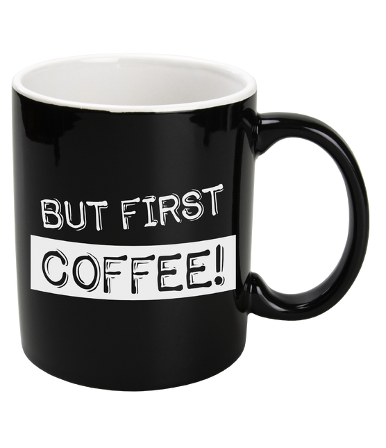 Mug First Coffee 8cm