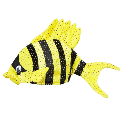 Chapeau de poisson jaune