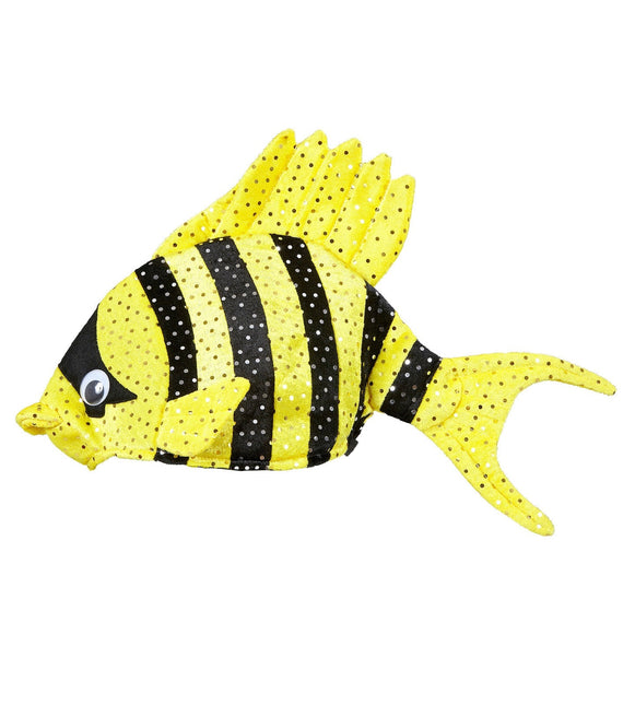 Chapeau de poisson jaune