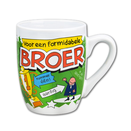 Mug Brother 12cm