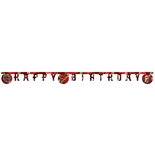 Lego Ninjago Letter Garland Happy Birthday 2m