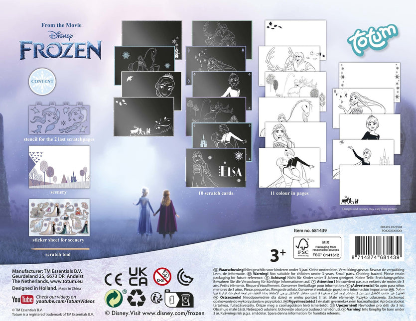 Livre de dessins Frozen