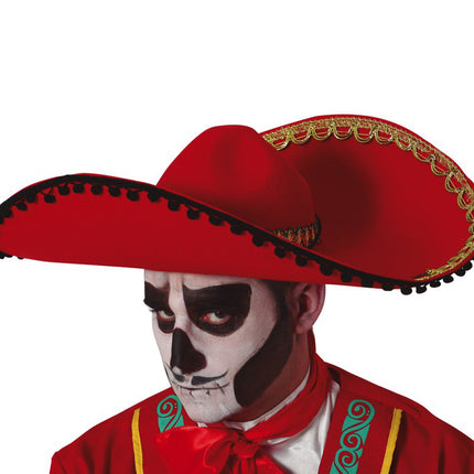 Chapeau mexicain d'Halloween