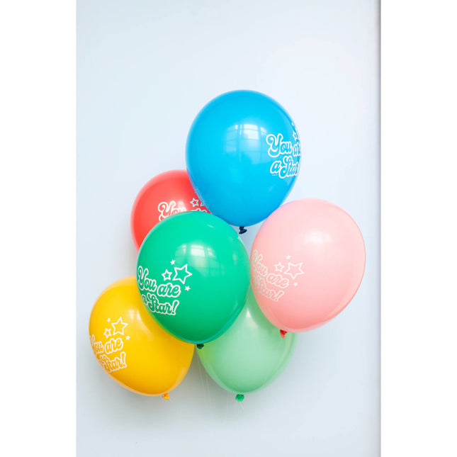 Ballons You Are A Stare Coloured 33cm 6pcs