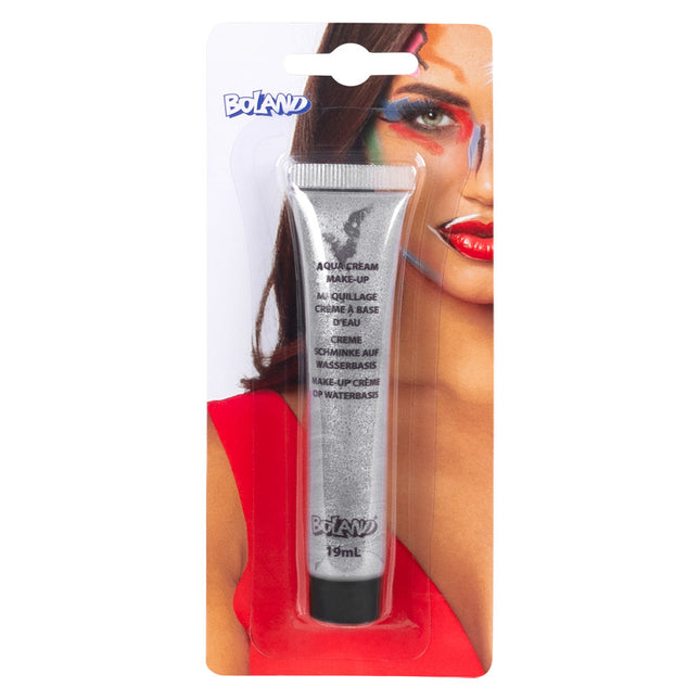 Peinture pour le visage à base d'eau Silver 19ml