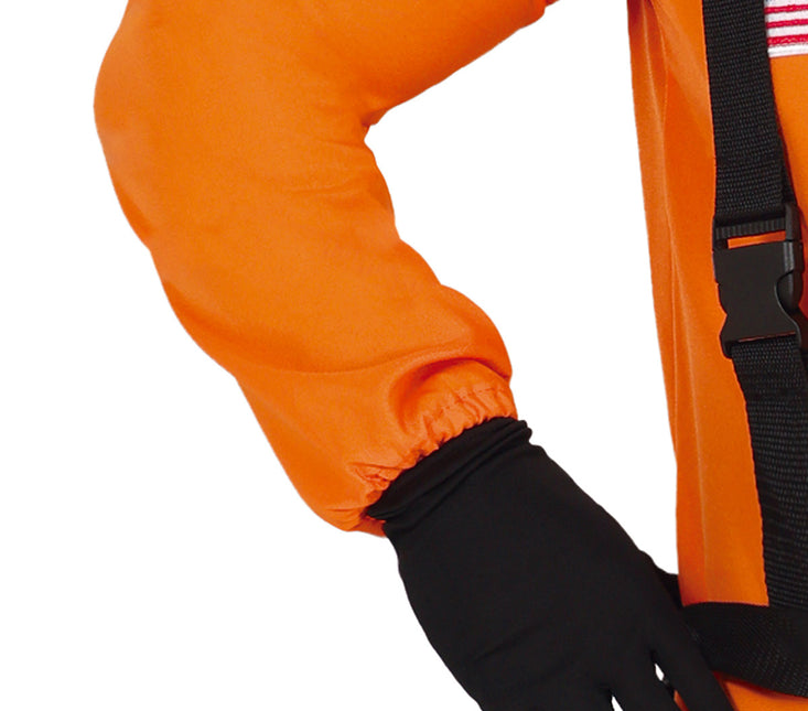 Combinaison d'astronaute orange pour homme