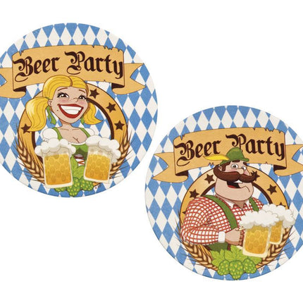 Tapis à bière Oktoberfest 10cm 10pcs