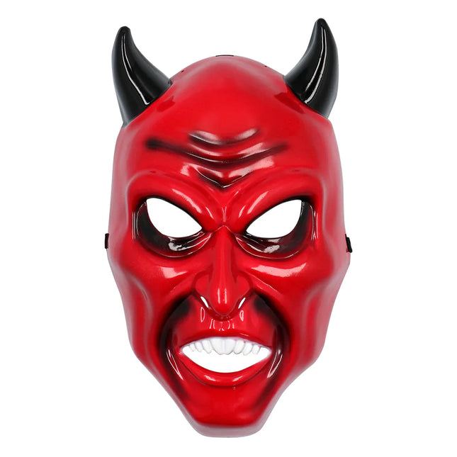 Masque d'Halloween Diable Rouge