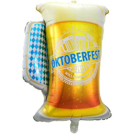 Ballon à hélium Oktoberfest Beer Pulp 80cm vide