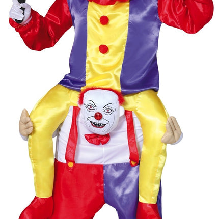 Killer Clown Carry me costume Men