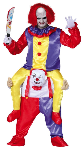 Killer Clown Carry me costume Men