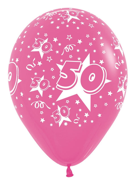 Ballons de baudruche Nombre 50 Mix 30cm 25pcs