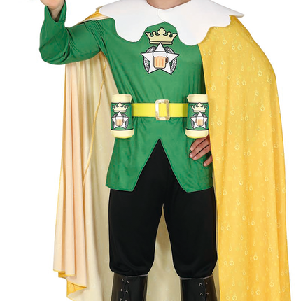 Costume de roi de la bière pour homme