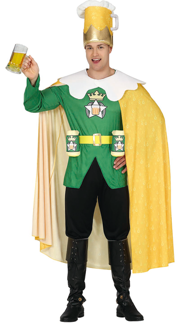 Costume de roi de la bière pour homme