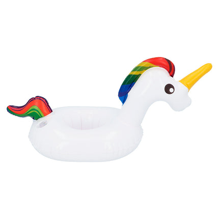 Porte-gobelet gonflable Licorne 17cm