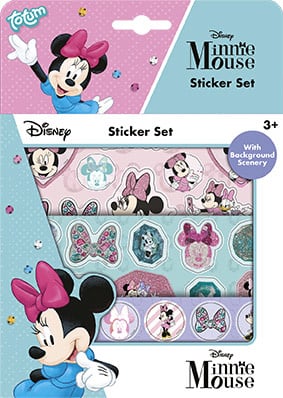 Jeu d'autocollants Minnie Mouse