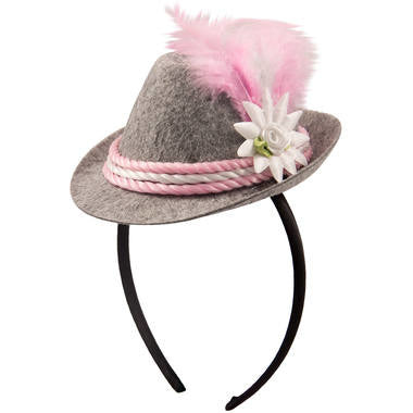 Bandeau Oktoberfest Chapeau Tiroler Rose