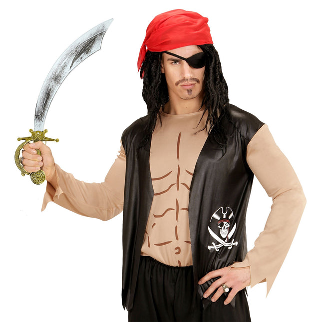 Costume de pirate homme 2 pièces