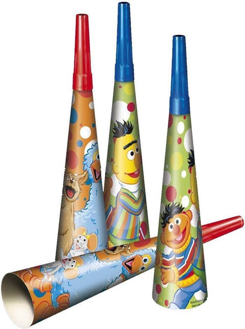 Sesame Street Party horns 6pcs