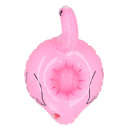 Flamingo Cup Holder Gonflable 18cm