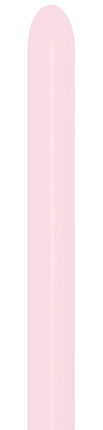 Ballons à modeler Nozzle Up Pastel Matte Pink 5cm 152cm 50pcs