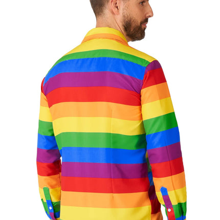 Chemise arc-en-ciel Hommes Suitmeister