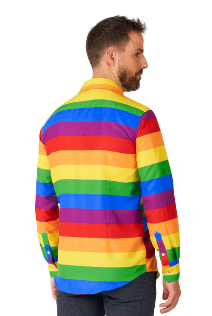 Chemise arc-en-ciel Hommes Suitmeister