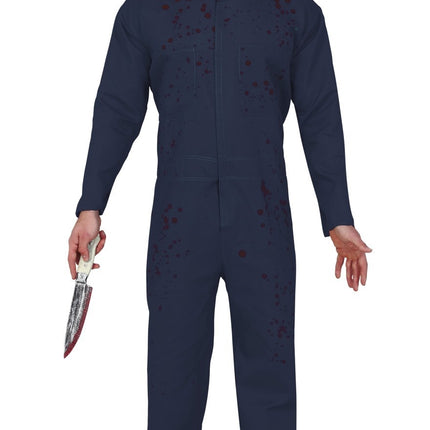 Costume d'Halloween de tueur pour homme