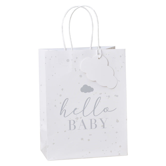 Sacs de fête Hello Baby 15cm 5pcs