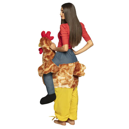 Costume de poulet Yellow Carry Me