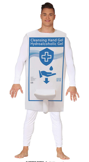 Distributeur de gel pour les mains Costume L