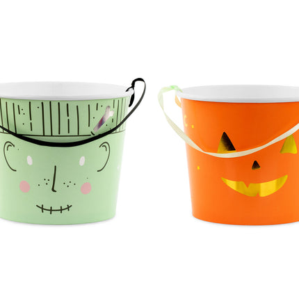 Seau d'Halloween 13.5cm 2pcs