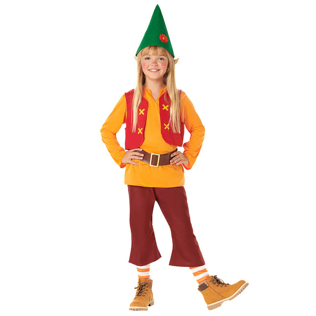 Costume de fille gnome Sunny